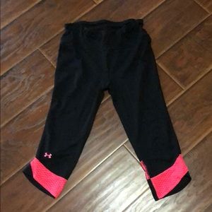 Under armour Black and pink leggings